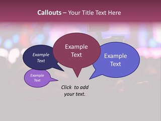 International Moscow Lyrics PowerPoint Template