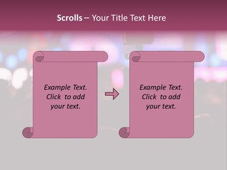 International Moscow Lyrics PowerPoint Template
