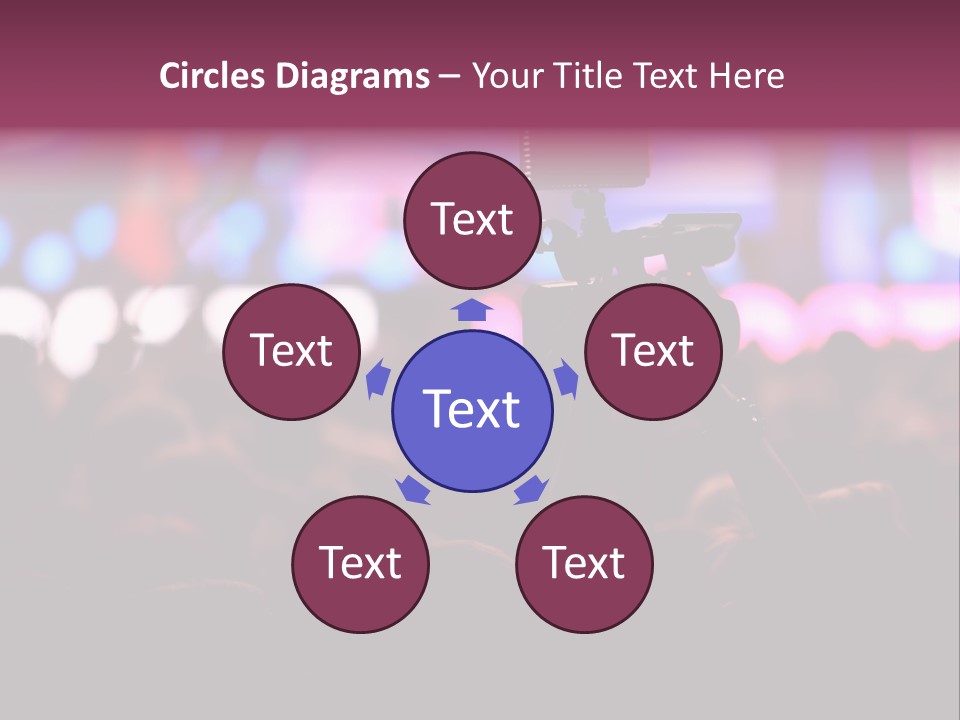 International Moscow Lyrics PowerPoint Template