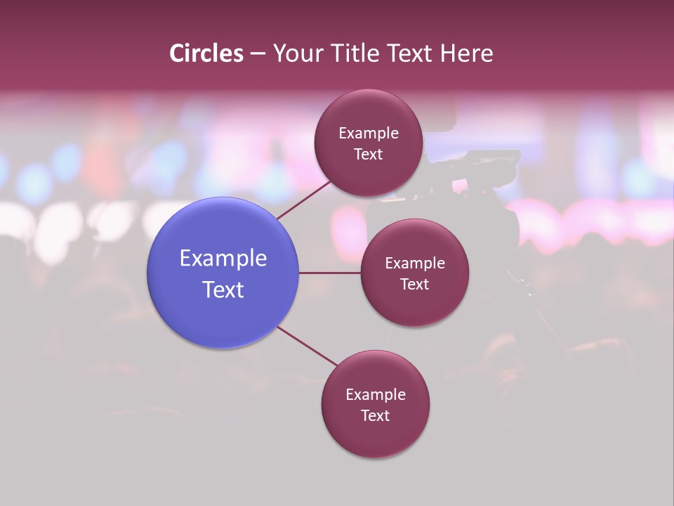 International Moscow Lyrics PowerPoint Template