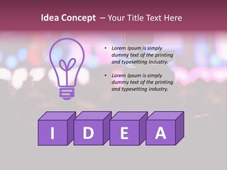 International Moscow Lyrics PowerPoint Template