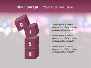 International Moscow Lyrics PowerPoint Template