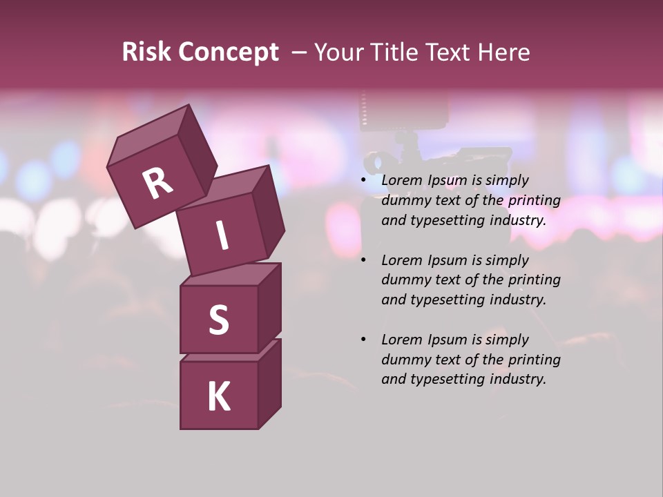 International Moscow Lyrics PowerPoint Template