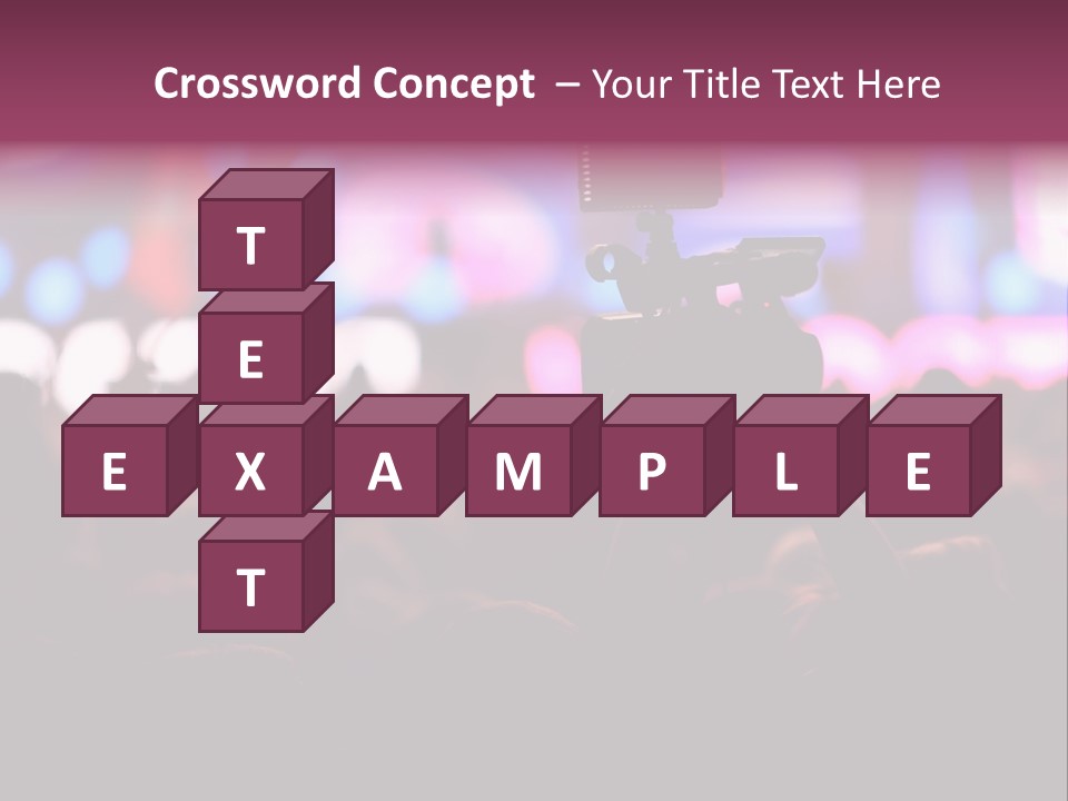 International Moscow Lyrics PowerPoint Template