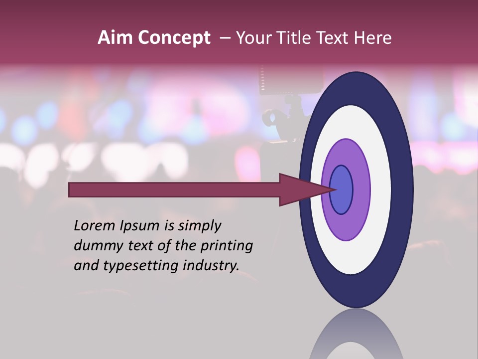 International Moscow Lyrics PowerPoint Template