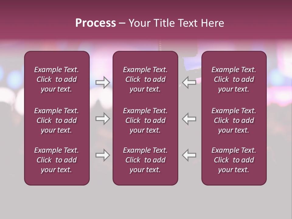 International Moscow Lyrics PowerPoint Template