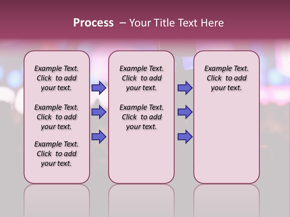 International Moscow Lyrics PowerPoint Template