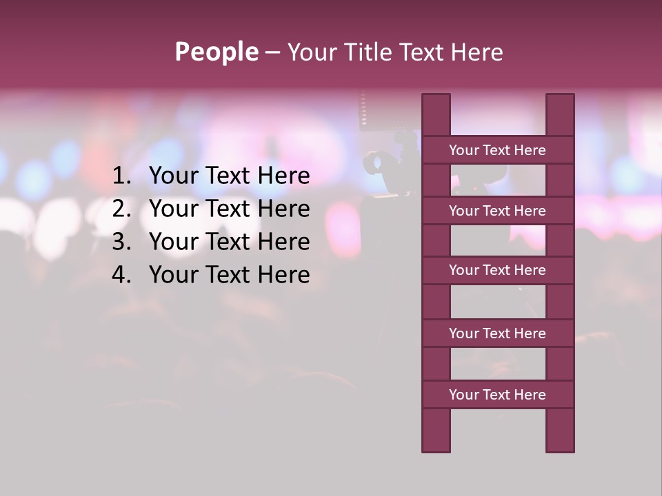 International Moscow Lyrics PowerPoint Template