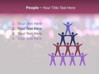 International Moscow Lyrics PowerPoint Template