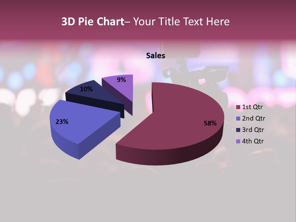 International Moscow Lyrics PowerPoint Template