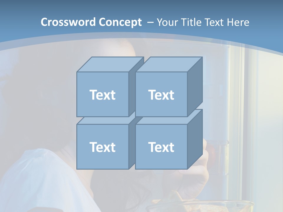 One Person Beauty PowerPoint Template