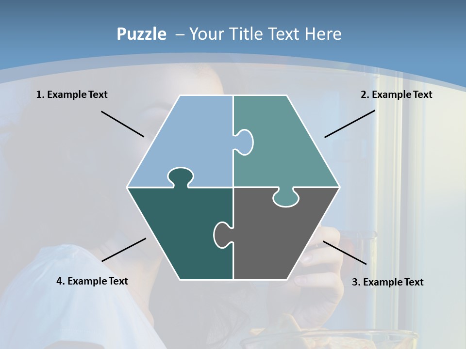 One Person Beauty PowerPoint Template