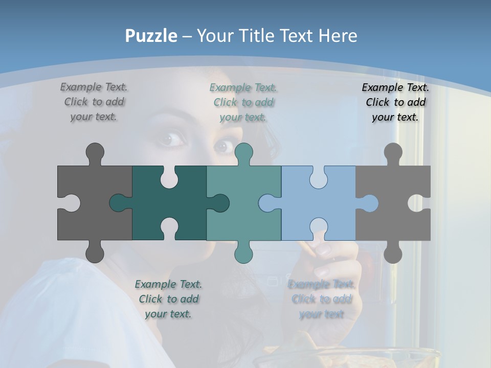 One Person Beauty PowerPoint Template