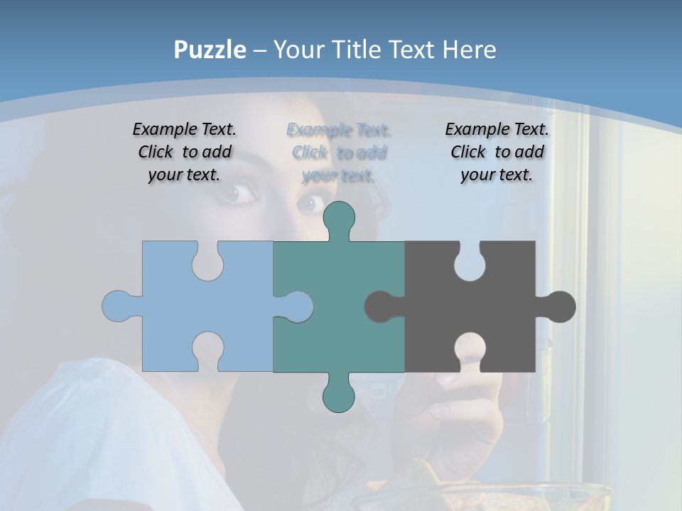 One Person Beauty PowerPoint Template