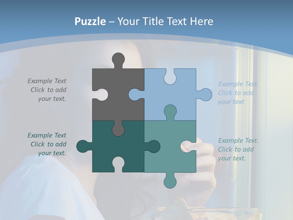 One Person Beauty PowerPoint Template