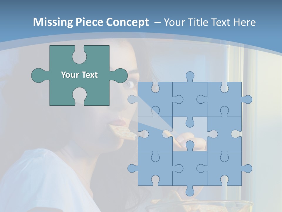 One Person Beauty PowerPoint Template