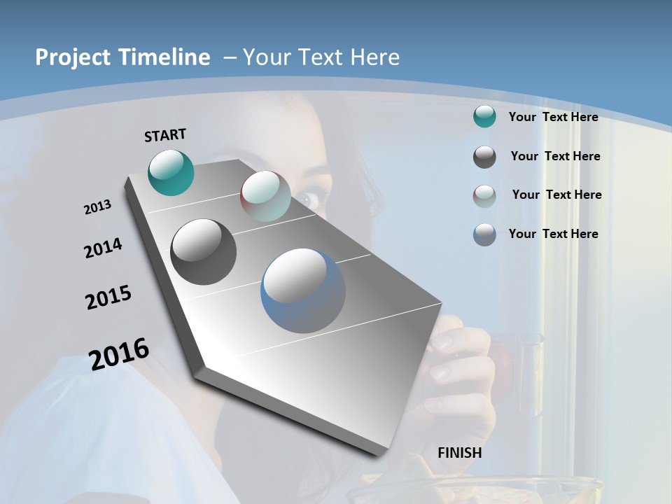 One Person Beauty PowerPoint Template