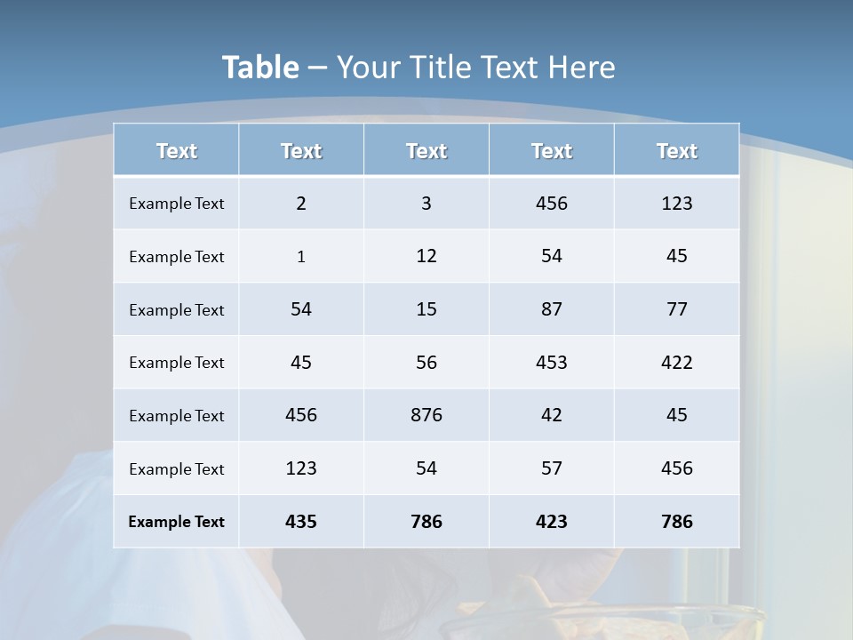 One Person Beauty PowerPoint Template