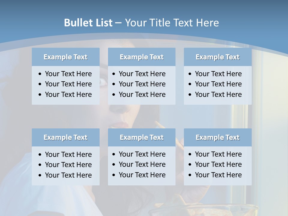 One Person Beauty PowerPoint Template