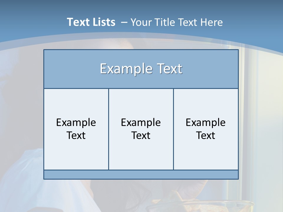 One Person Beauty PowerPoint Template