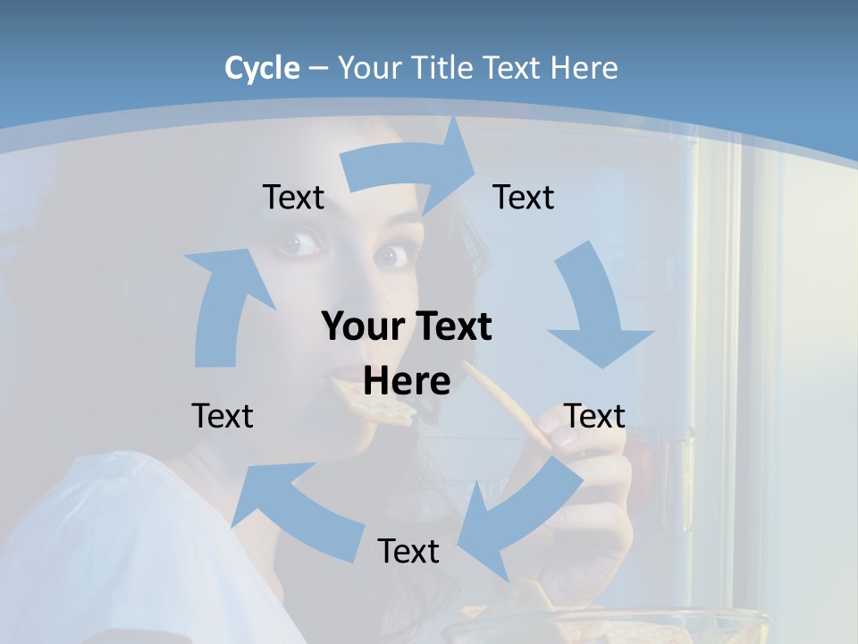 One Person Beauty PowerPoint Template