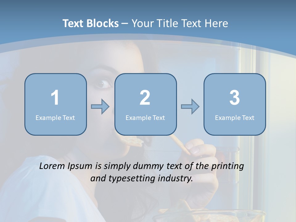 One Person Beauty PowerPoint Template