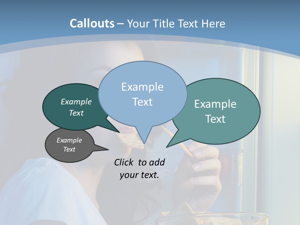 One Person Beauty PowerPoint Template