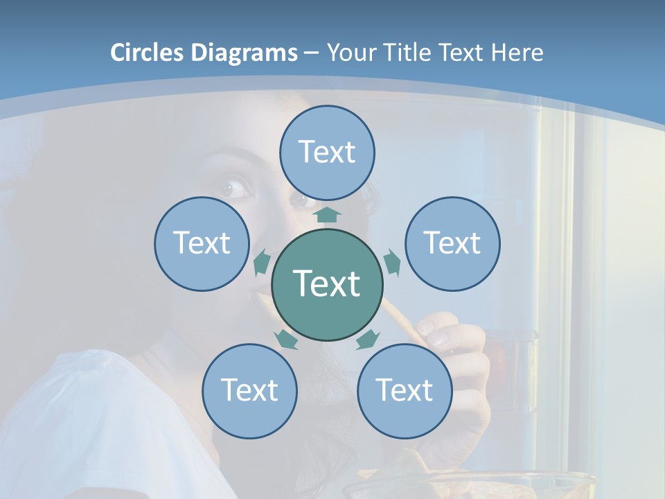 One Person Beauty PowerPoint Template