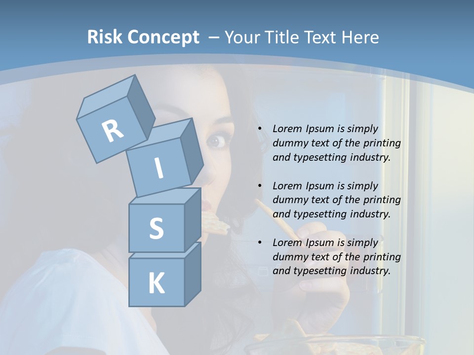 One Person Beauty PowerPoint Template