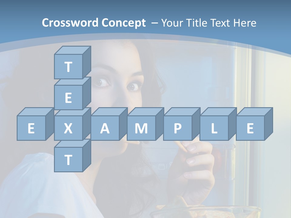 One Person Beauty PowerPoint Template