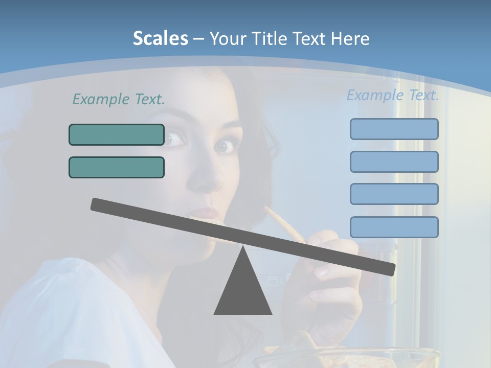 One Person Beauty PowerPoint Template