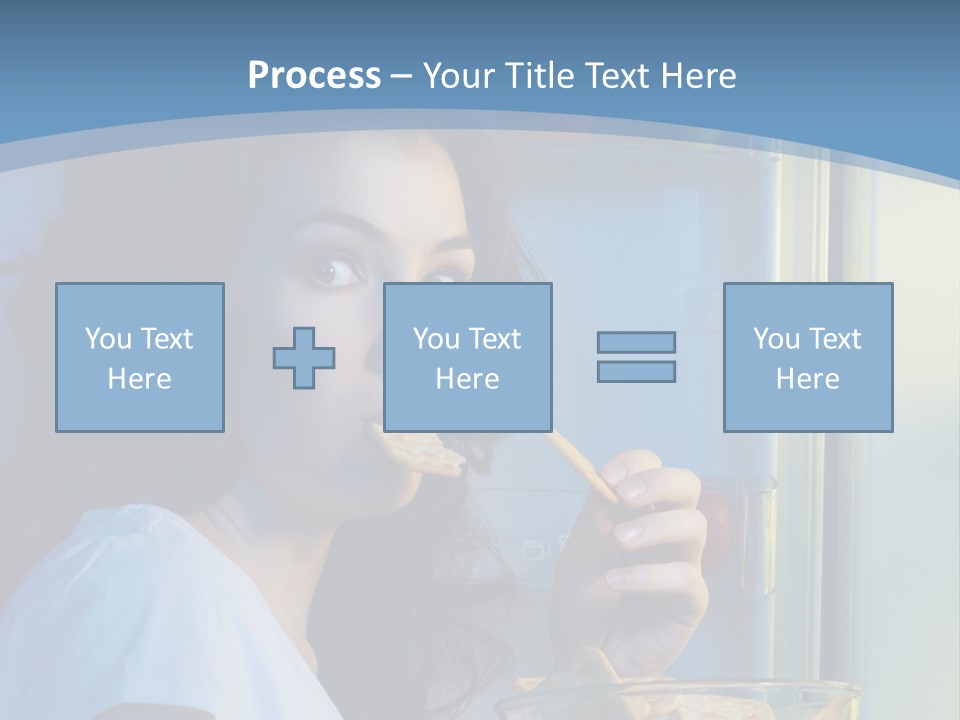 One Person Beauty PowerPoint Template