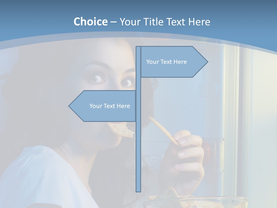 One Person Beauty PowerPoint Template