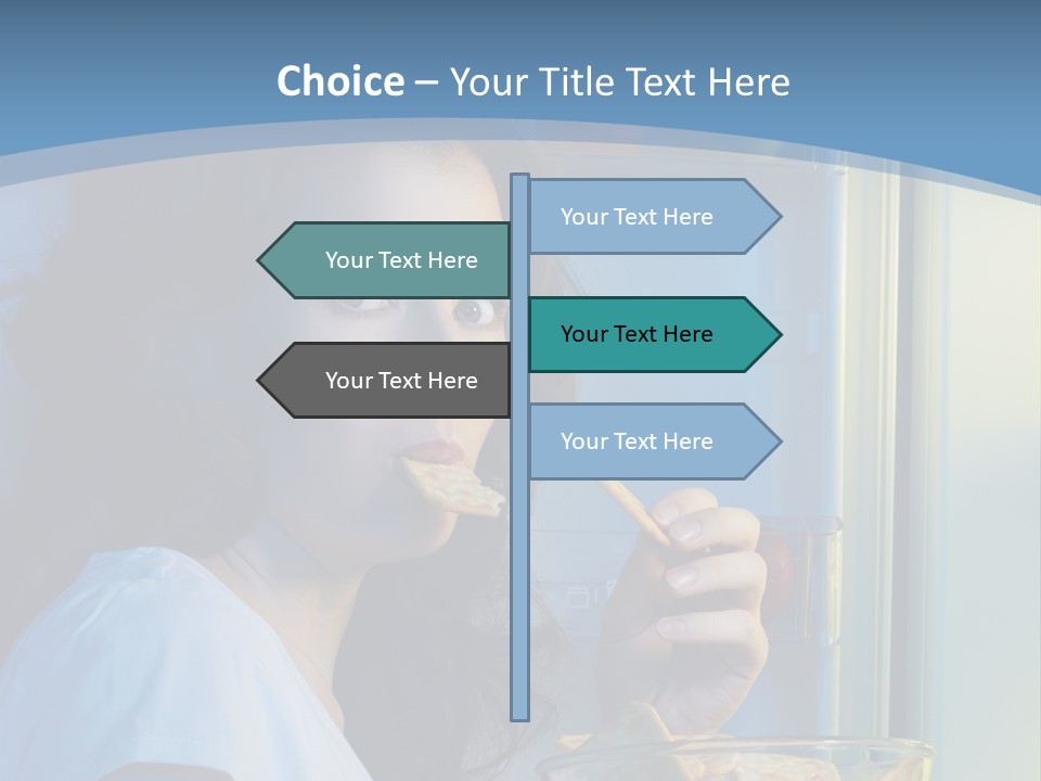 One Person Beauty PowerPoint Template