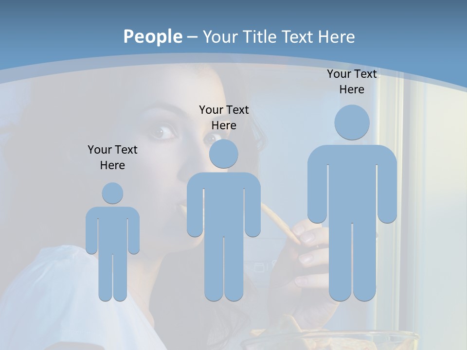 One Person Beauty PowerPoint Template