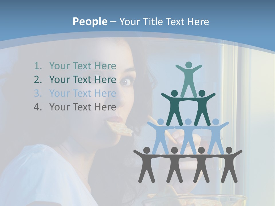 One Person Beauty PowerPoint Template