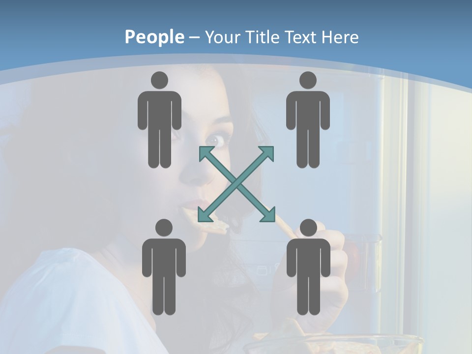 One Person Beauty PowerPoint Template