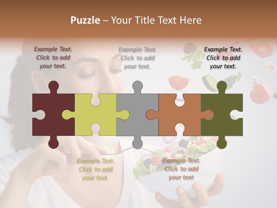 Female Lifestyle Beautiful PowerPoint Template