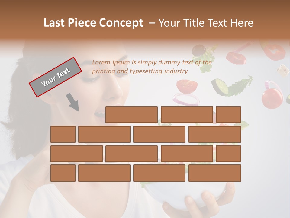 Female Lifestyle Beautiful PowerPoint Template