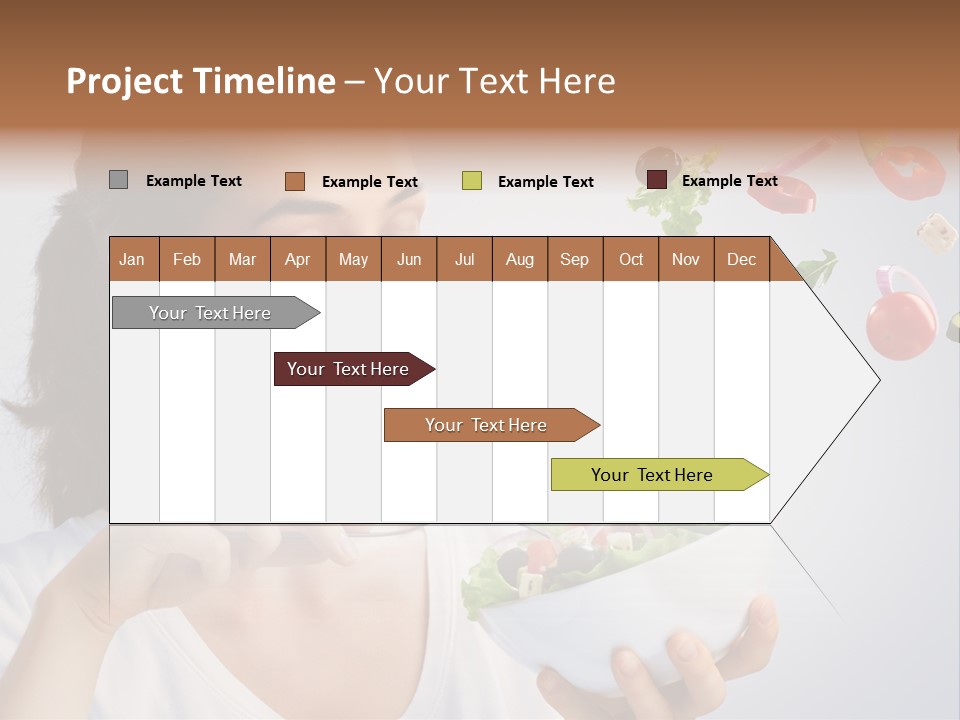 Female Lifestyle Beautiful PowerPoint Template