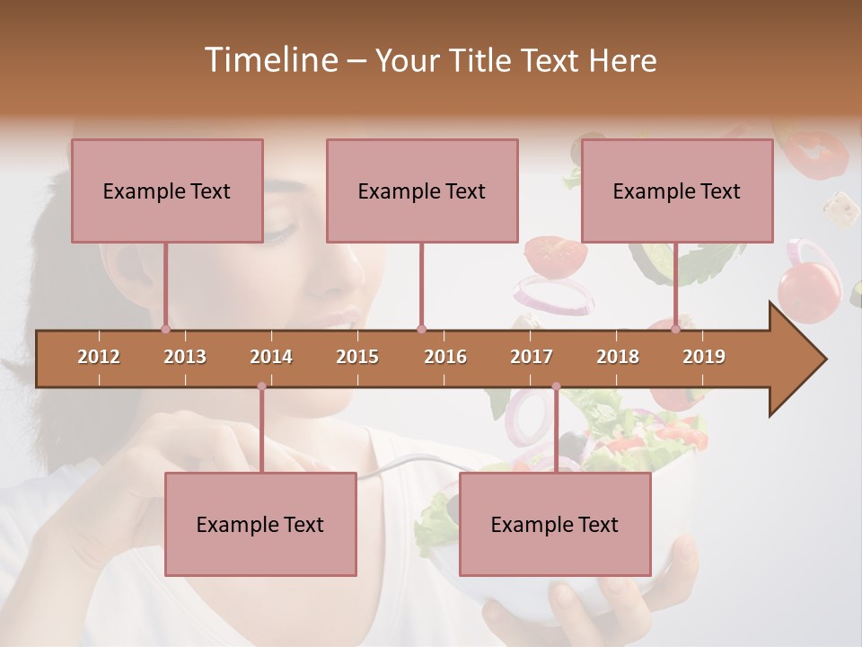 Female Lifestyle Beautiful PowerPoint Template