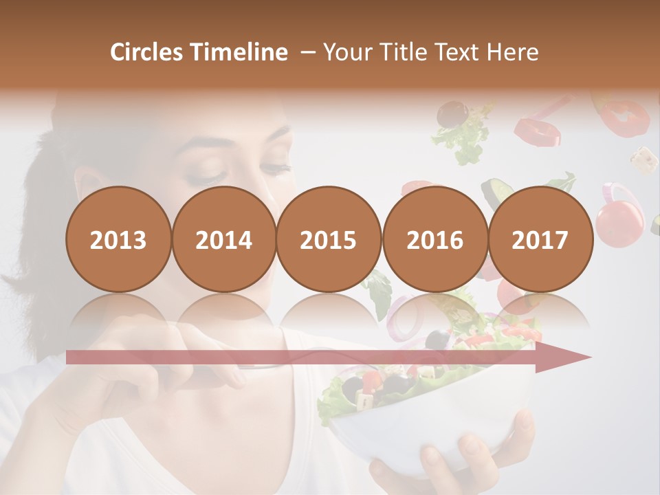 Female Lifestyle Beautiful PowerPoint Template