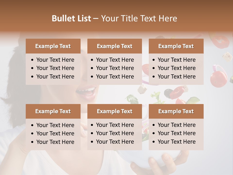 Female Lifestyle Beautiful PowerPoint Template