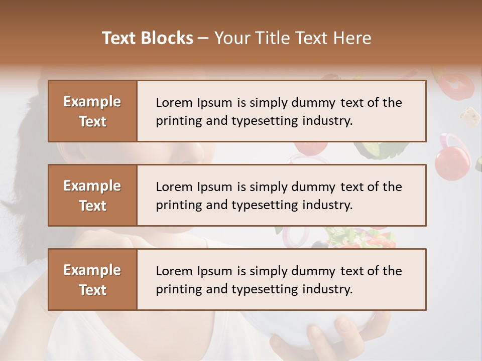 Female Lifestyle Beautiful PowerPoint Template