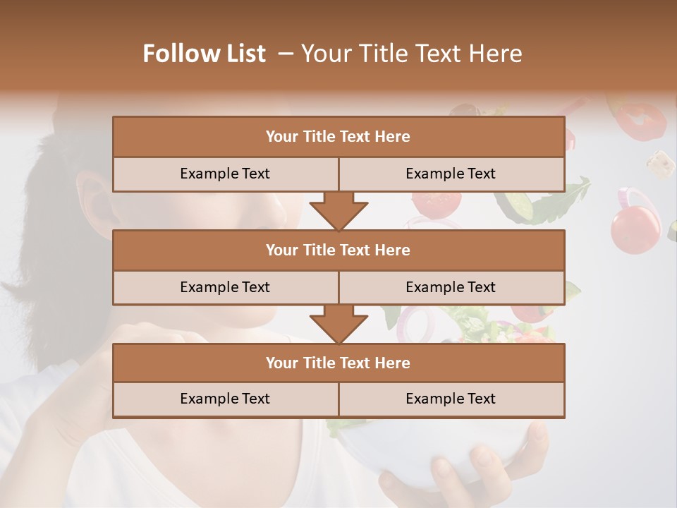 Female Lifestyle Beautiful PowerPoint Template