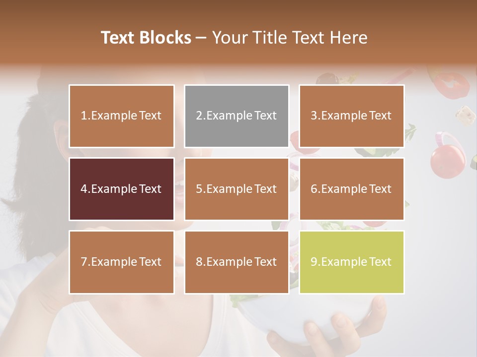 Female Lifestyle Beautiful PowerPoint Template