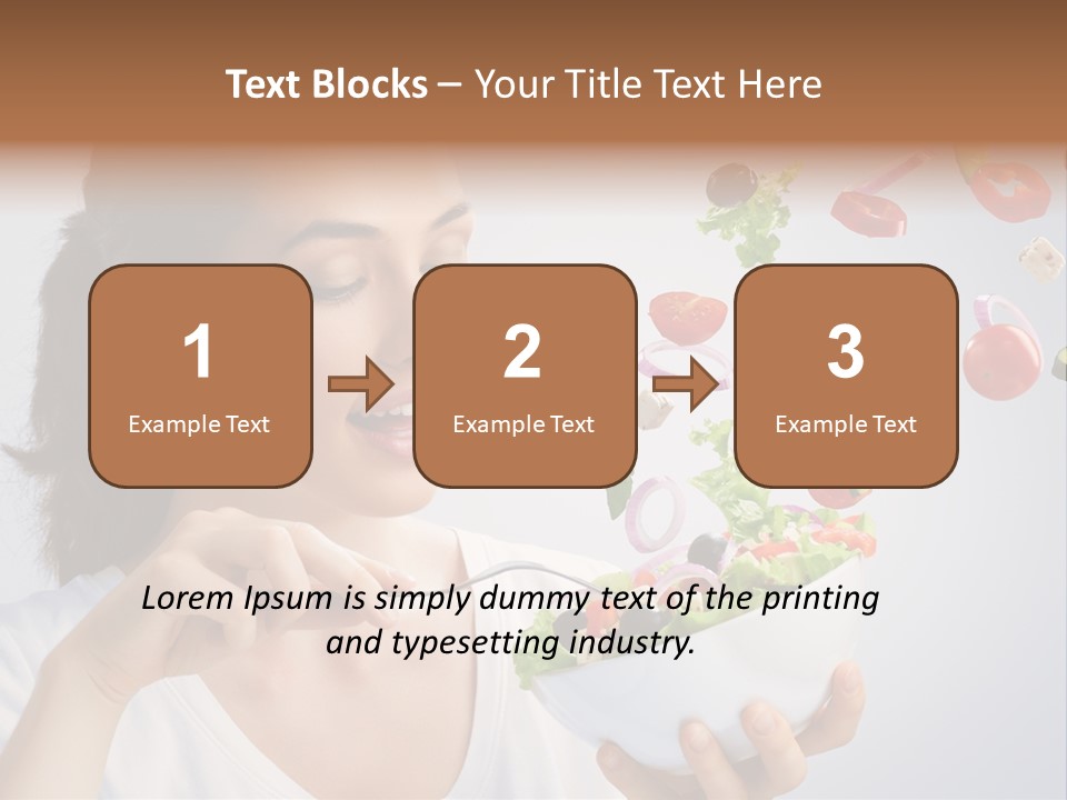 Female Lifestyle Beautiful PowerPoint Template