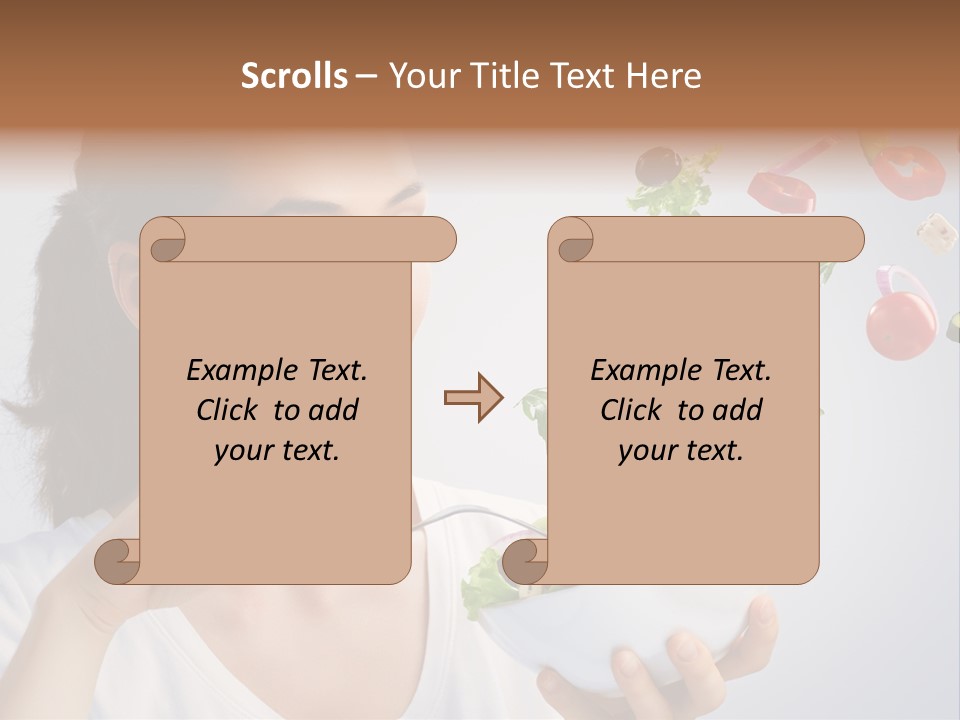 Female Lifestyle Beautiful PowerPoint Template