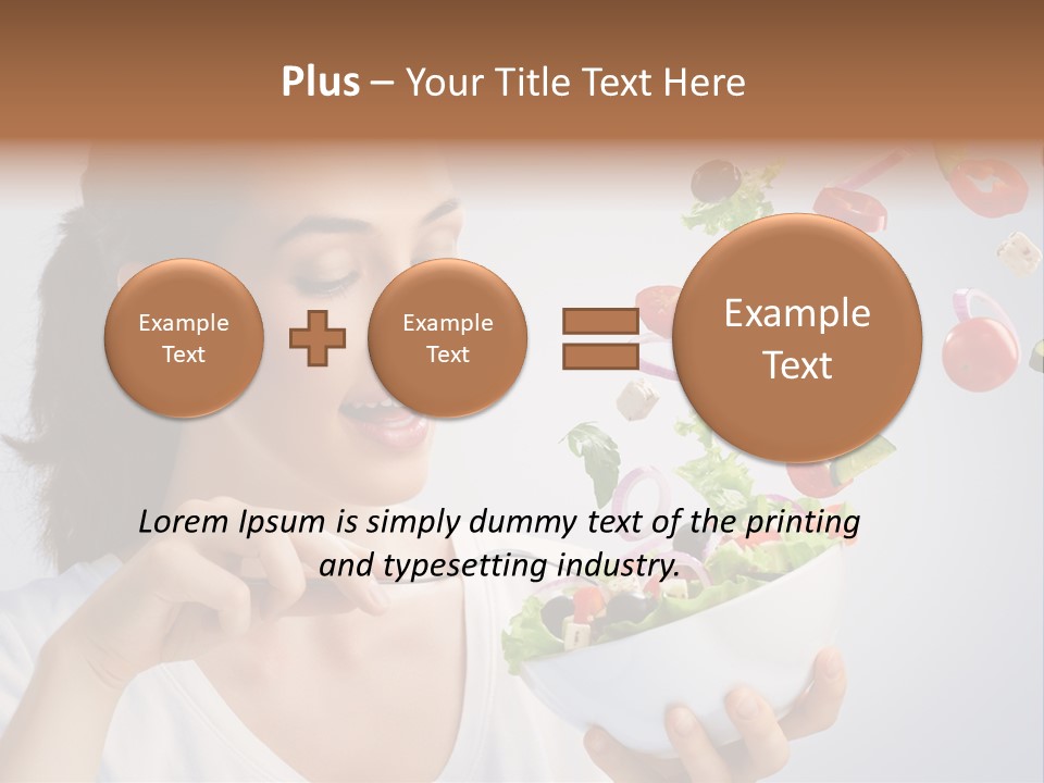 Female Lifestyle Beautiful PowerPoint Template