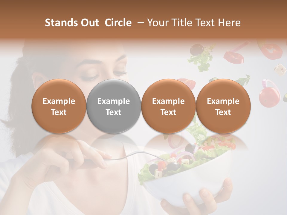 Female Lifestyle Beautiful PowerPoint Template